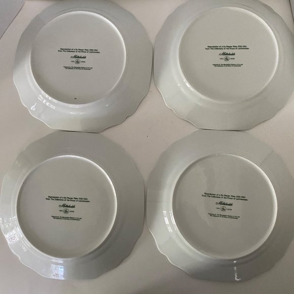 Mottahedeh Metropolitan Museum of Art Du Paquier plates 4 boar dog rabbits  fox - Picture 7 of 12